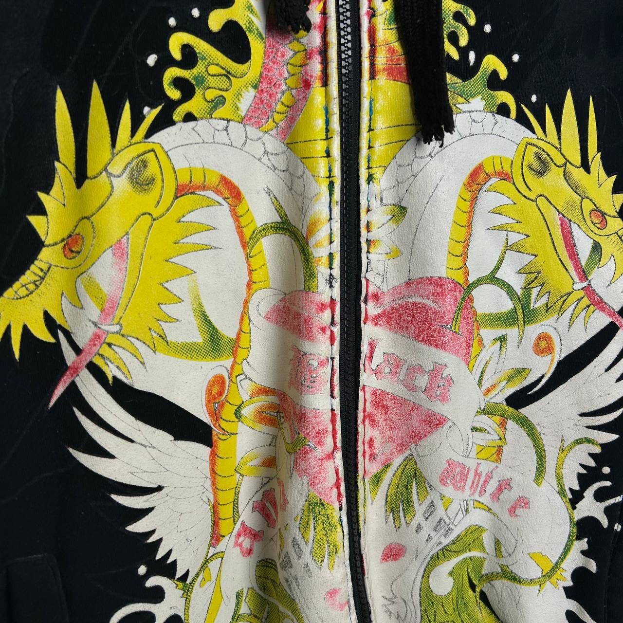 Japanese Brand Vintage Ed Hardy Style graphic japan zip hoodie Size US M / EU 48-50 / 2 - 4 Thumbnail