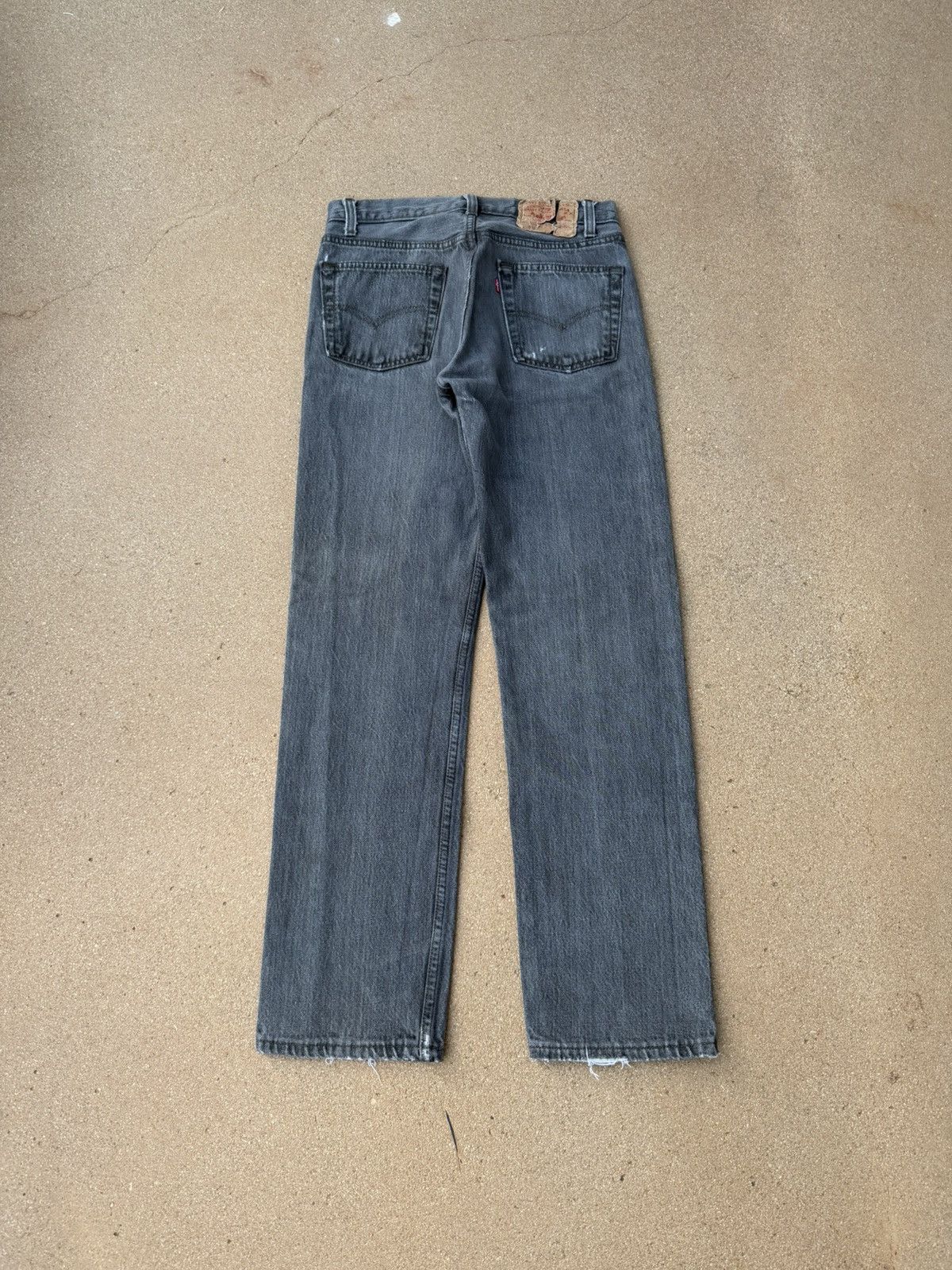 Levi's Vintage 90s Levi’s 501xx Buttonfly l Faded Black Jeans 28x29 Size US 28 / EU 44 - 2 Thumbnail