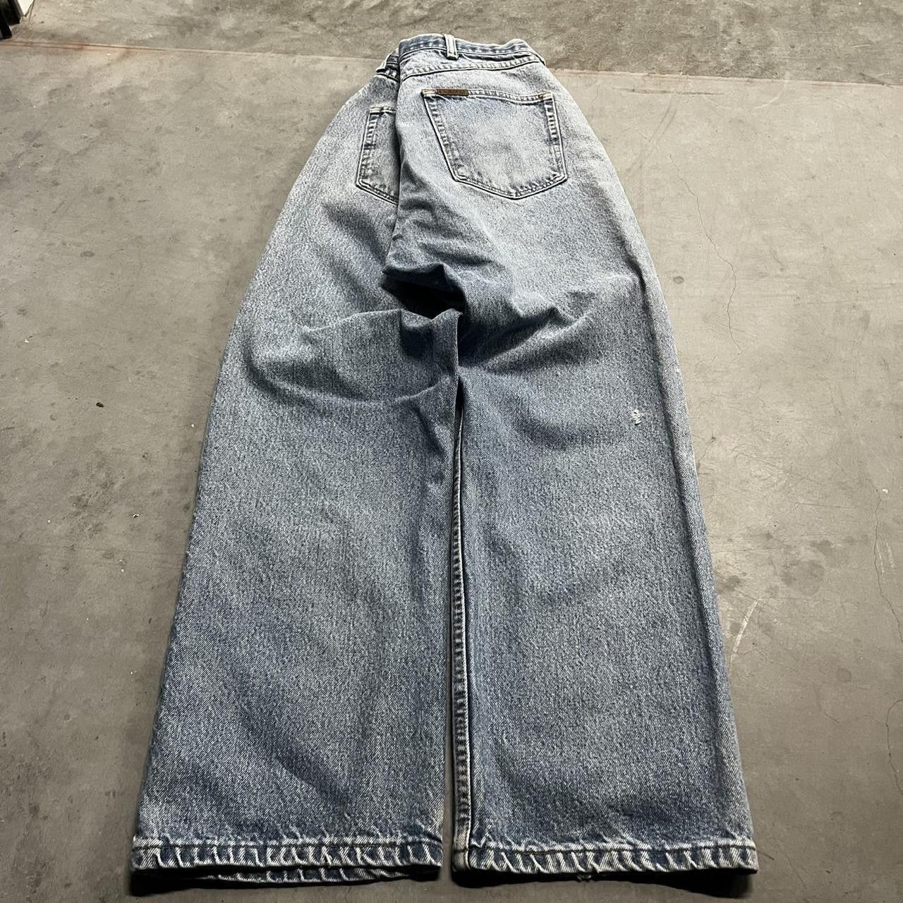 Vintage Crazy Vintage Y2K/2000s Baggy Skater Style Light Wash Denim Jeans! Size US 38 / EU 54 - 6 Thumbnail