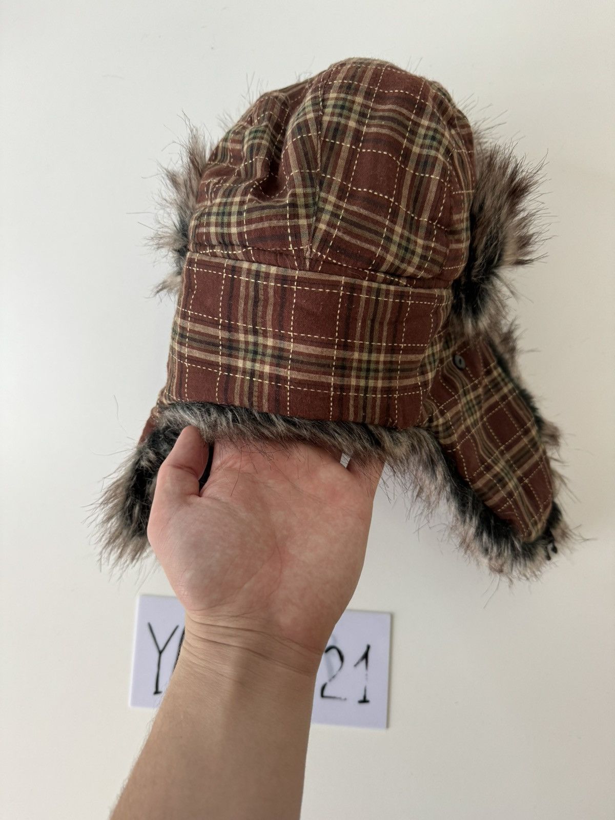 Japanese Brand Ushanka hat cap Size ONE SIZE - 4 Thumbnail