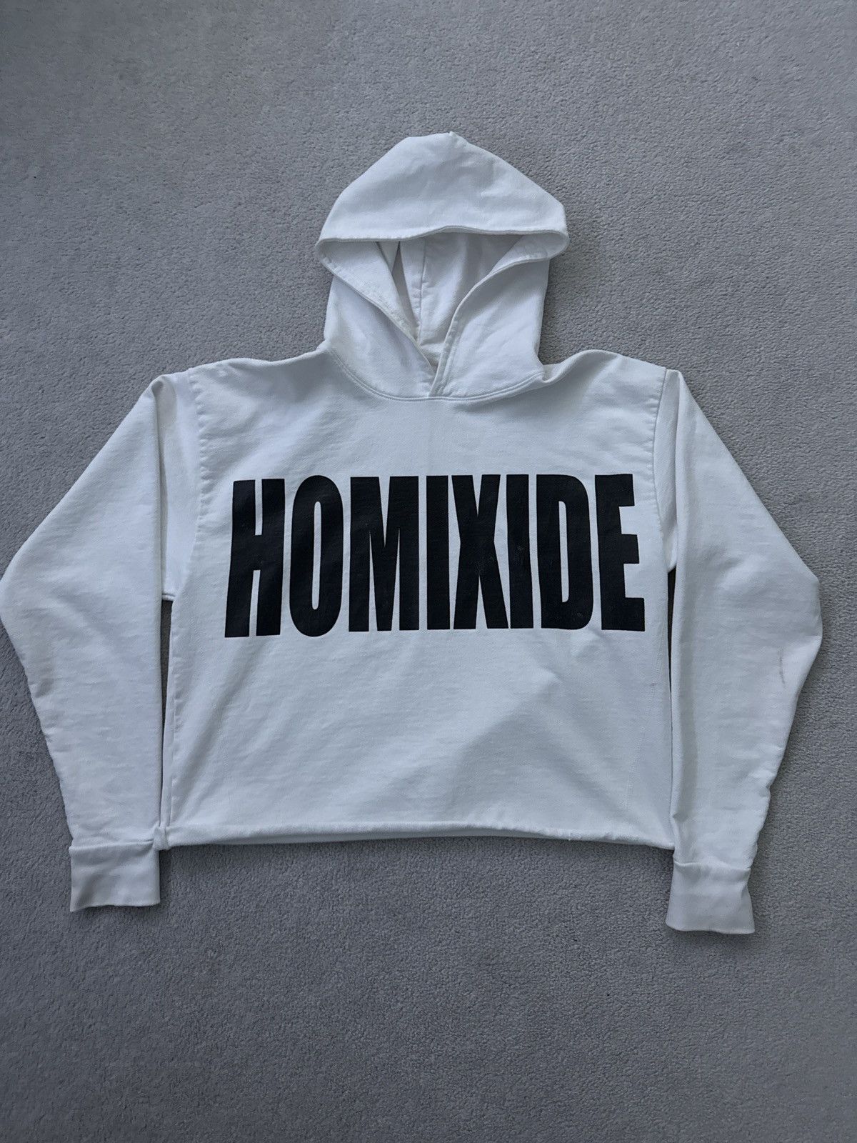 HXG Homixide Gang Tour White Hoodie Size US S / EU 44-46 / 1 - 1 Thumbnail