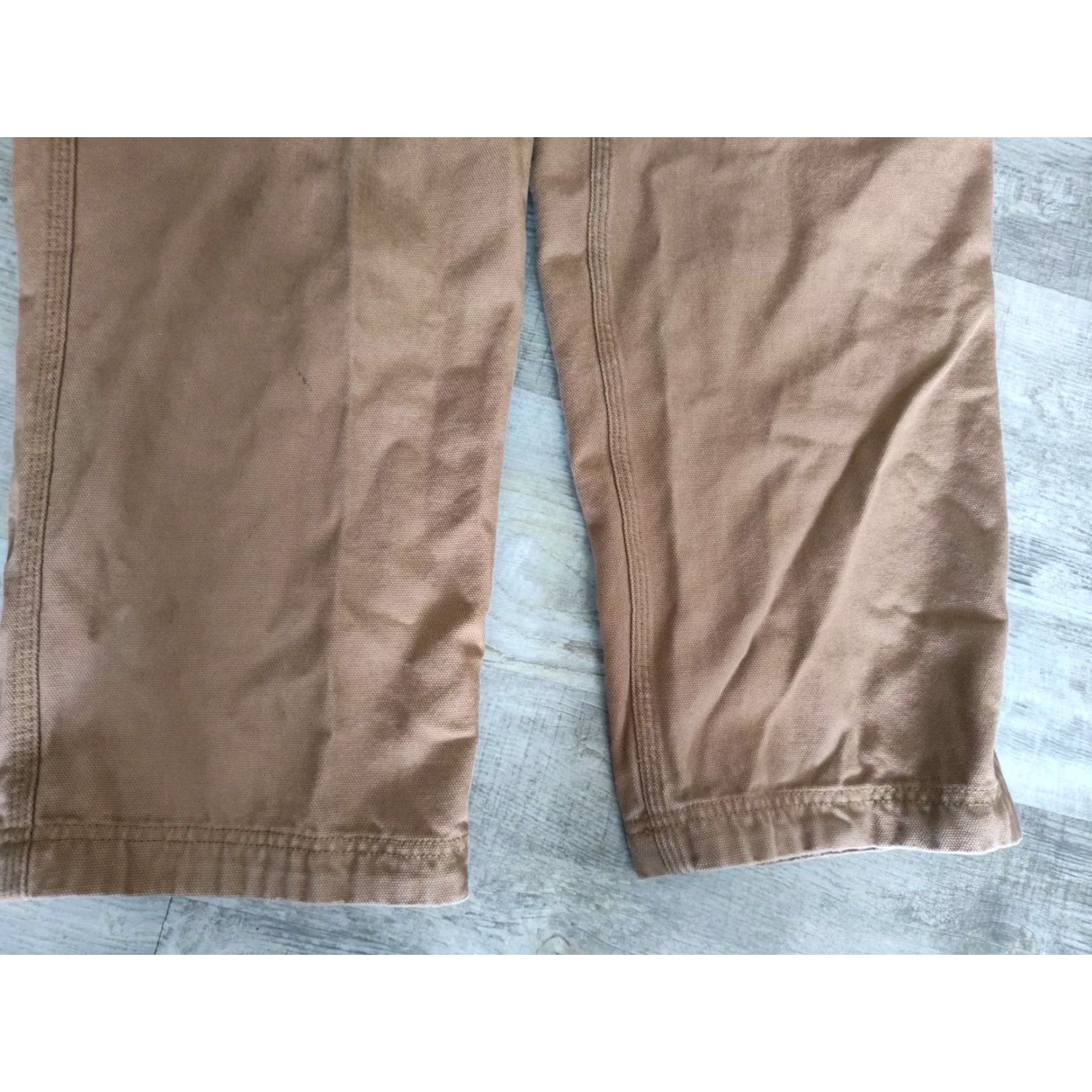 Vintage VINTAGE Duluth Trading Heavy Canvas Cargo Pants Mens 42X29 Brown Utility Workwear Size US 42 / EU 58 - 2 Thumbnail