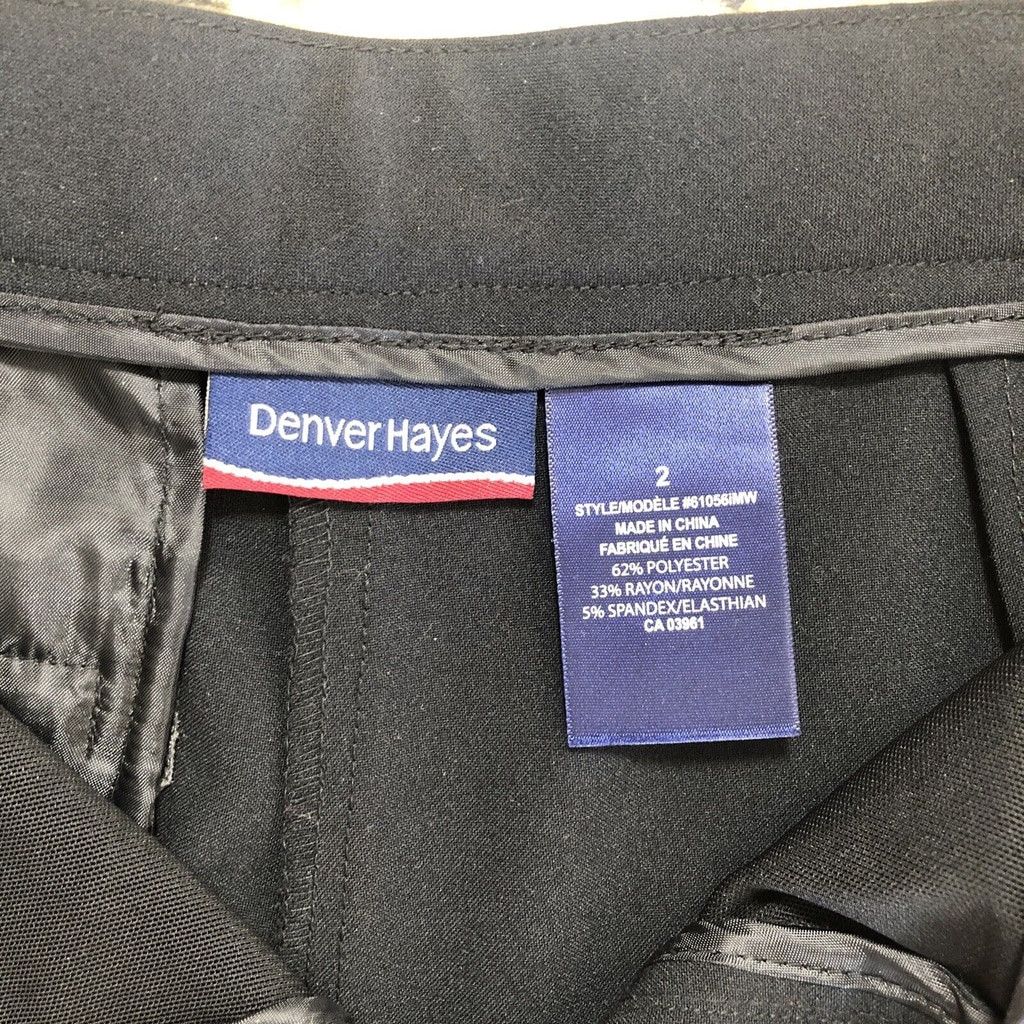 Denver Hayes Size 2 Denver Hayes Womens Pants Crop Business Casual Travel Size 25" / US 0 / IT 36 - 3 Thumbnail
