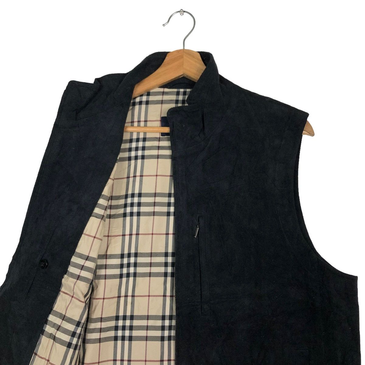 Burberry 🔥Vtg Vest Tactical Burberry London Nova Check Size US M / EU 48-50 / 2 - 11 Thumbnail