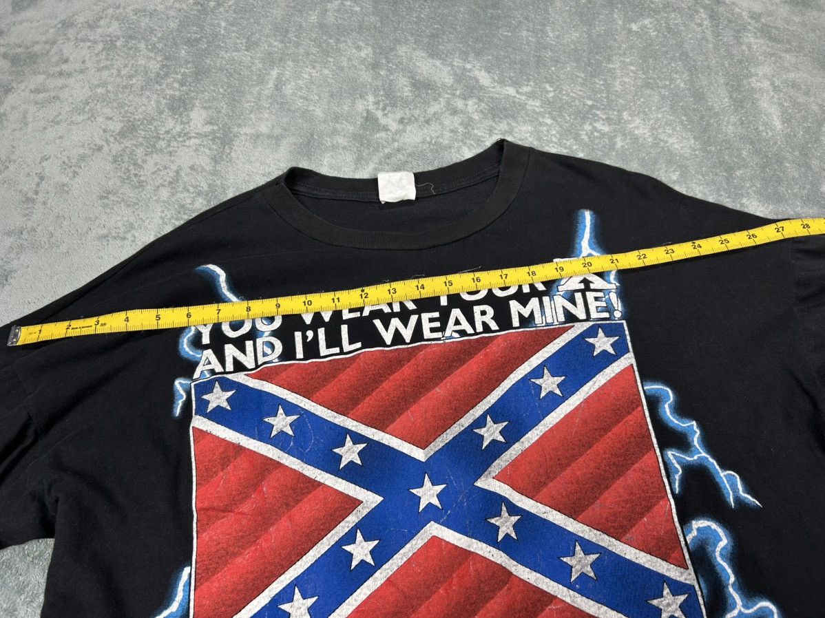 Vintage Vintage 90’s Thunder Rebel T-shirt Size US XXL / EU 58 / 5 - 11 Thumbnail