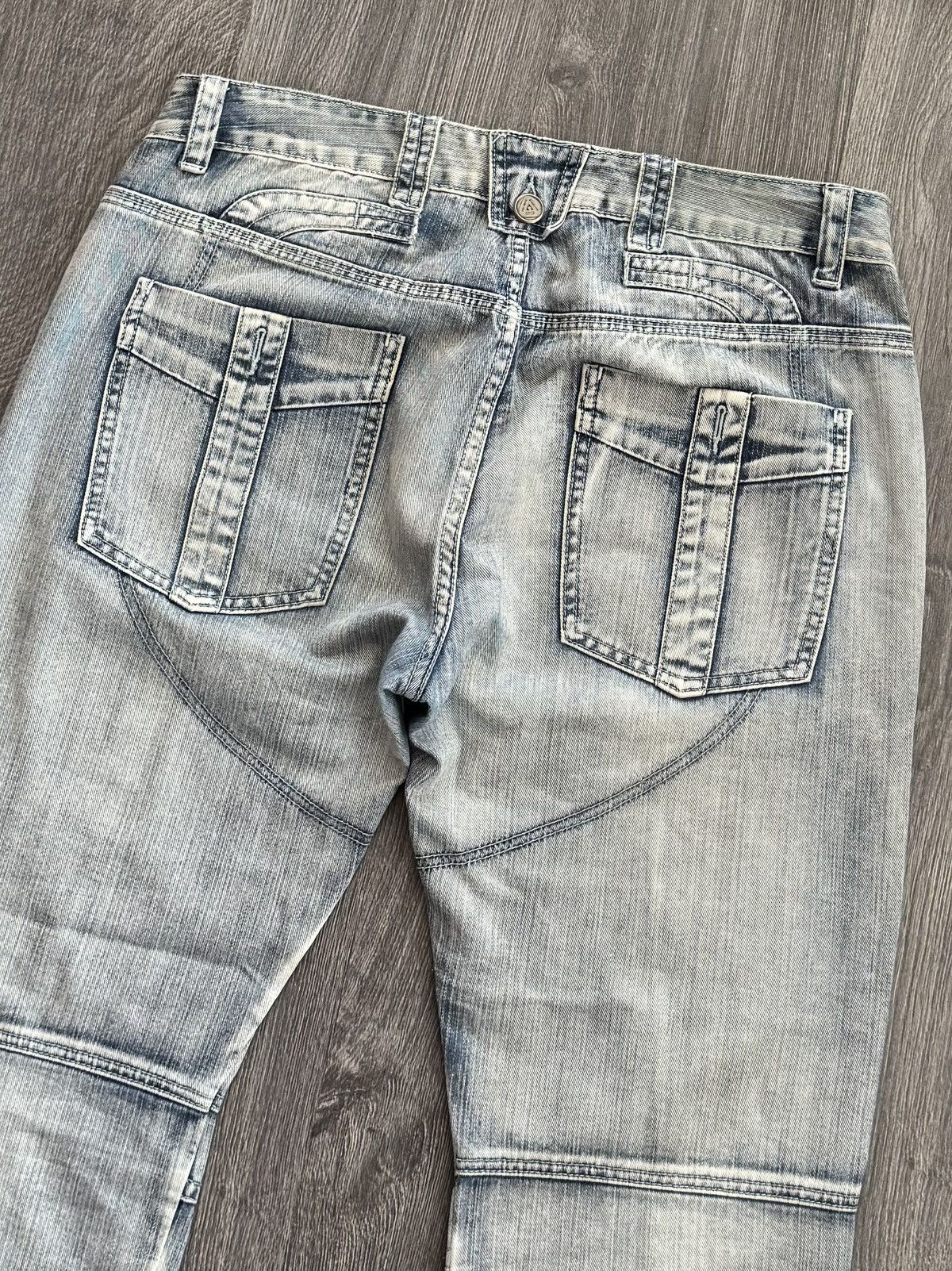 Japanese Brand Y2K Vintage Japanese Washed Zip Jeans Size US 34 / EU 50 - 8 Thumbnail