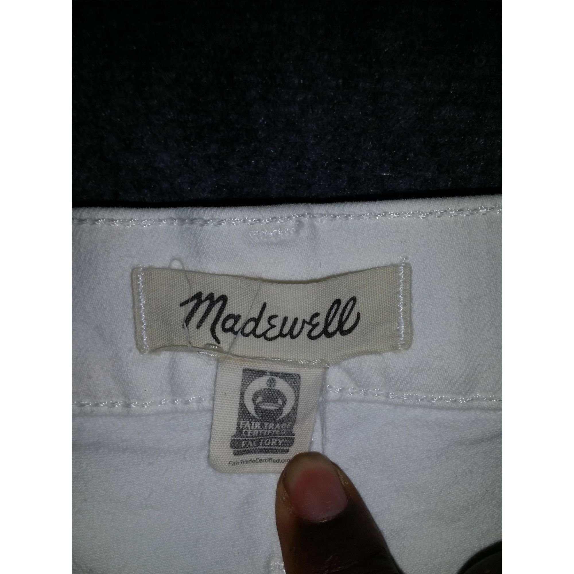 Madewell Madewell The Perfect Vintage Wide Leg Crop Jeans Women Sz 30 Size 30" / US 8 / IT 44 - 6 Thumbnail