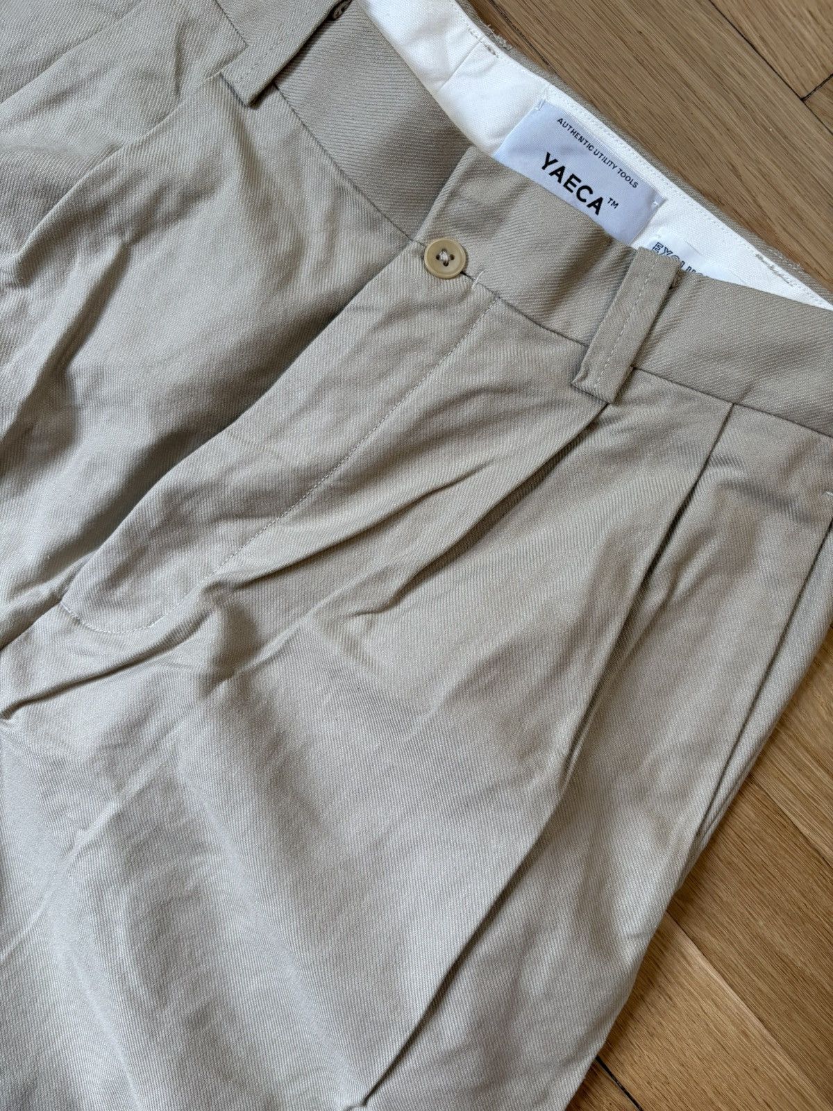 YAECA Made In Japan Cotton Chinos Size US 34 / EU 50 - 2 Thumbnail