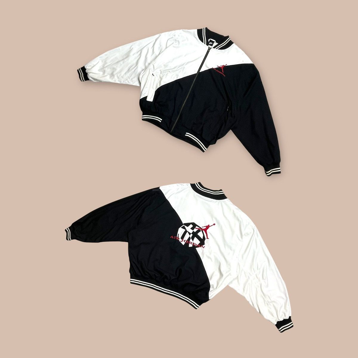 Jordan Brand OG90's Nike Jordan Oversized Bomber Jacket Size US M / EU 48-50 / 2 - 1 Thumbnail