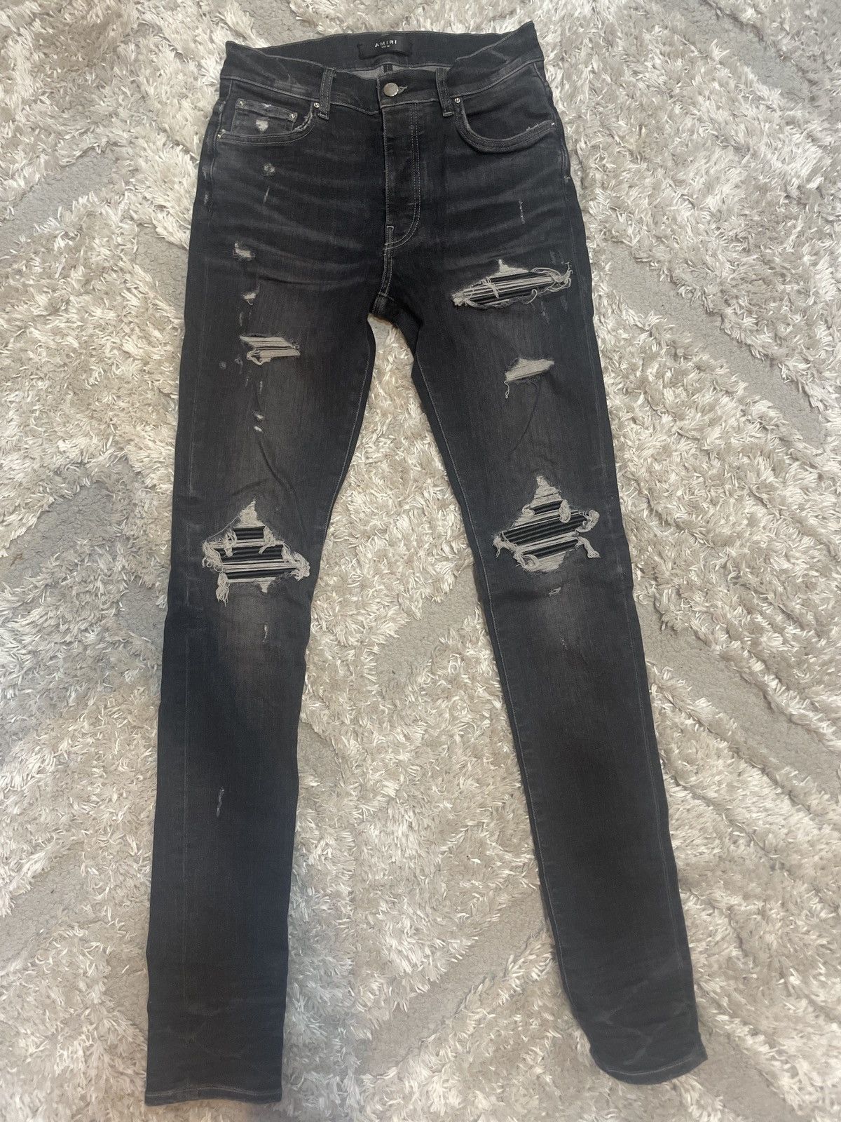 image of Amiri Jeans in Black, Men's (Size 30)