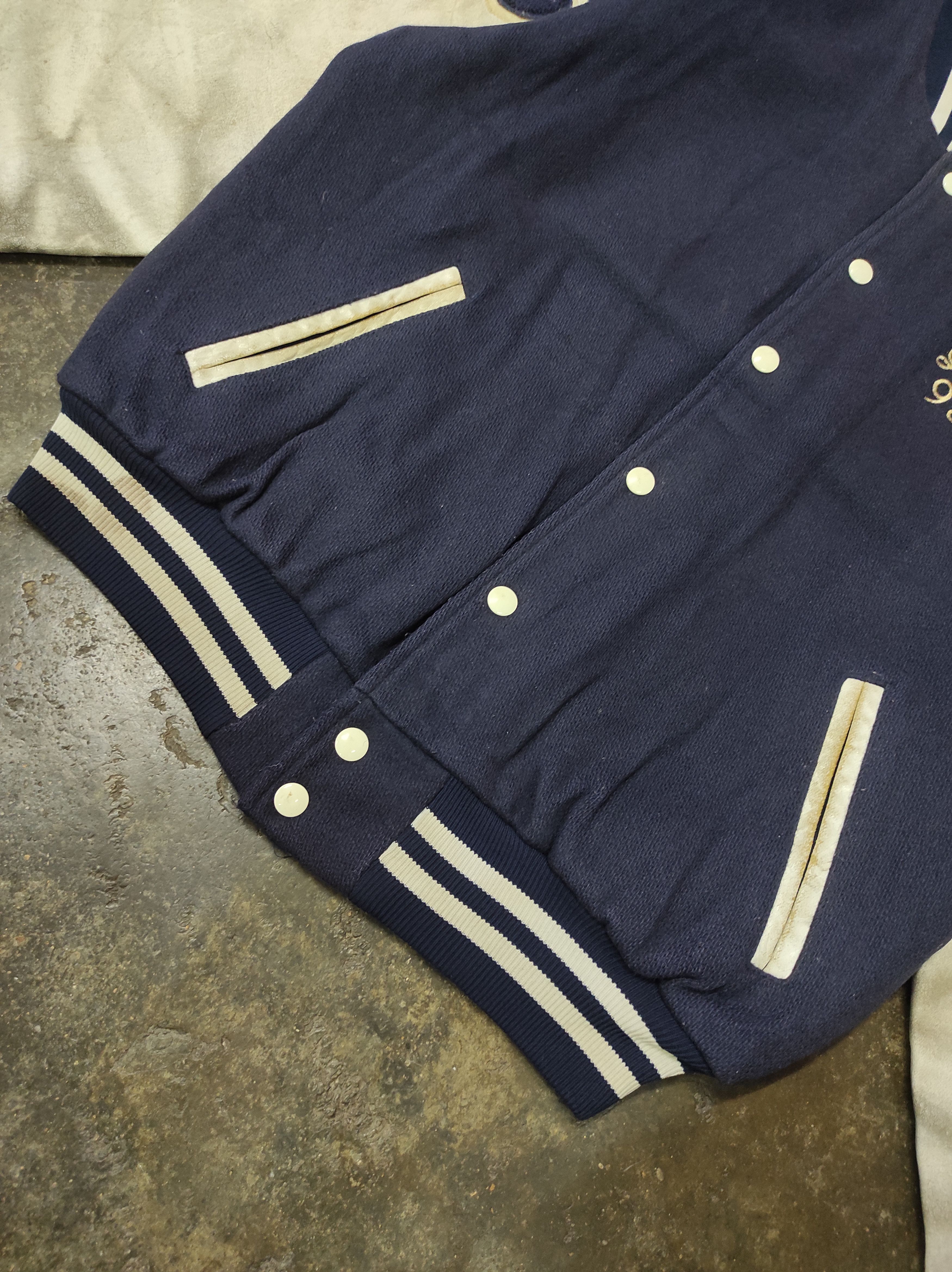 Rennoc × Vintage RENNOC WARRIORS FOOTBALL JOHN 95 VTG WOOL VARSITY JACKET Size US L / EU 52-54 / 3 - 7 Thumbnail