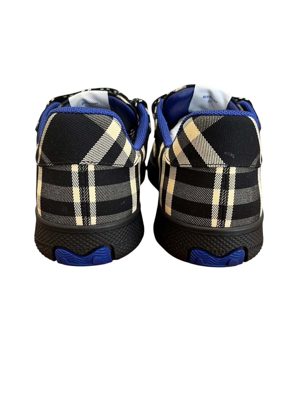 Burberry Burberry Terrace Check Canvas Sneakers Size US 10 / EU 43 - 6 Thumbnail