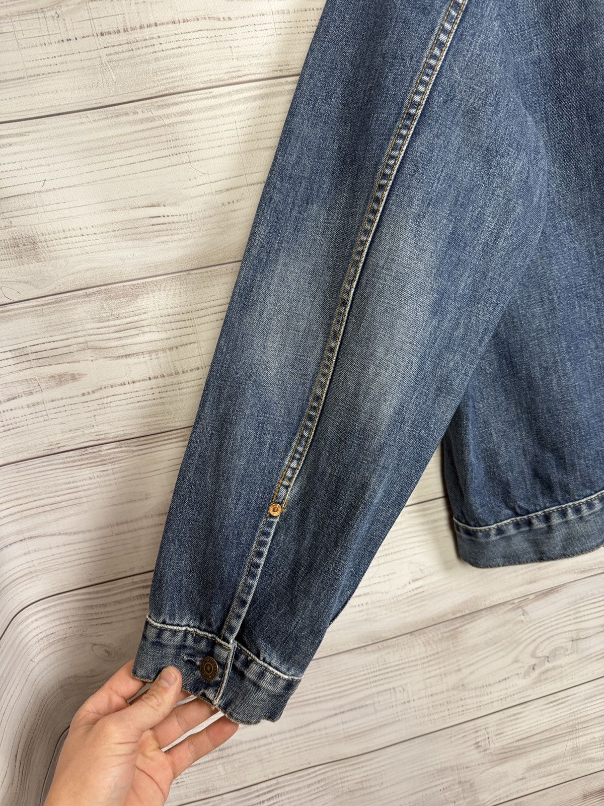 Levi's Vintage Levi's Tracker Denim Jacket Blue XL Size US XL / EU 56 / 4 - 9 Thumbnail