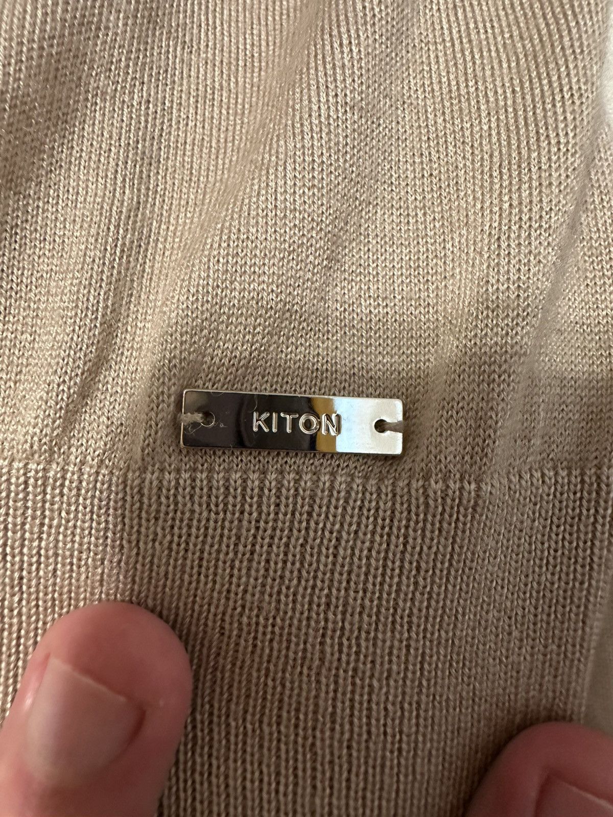 Kiton Kiton cashmere silk Sweater Size US S / EU 44-46 / 1 - 4 Thumbnail
