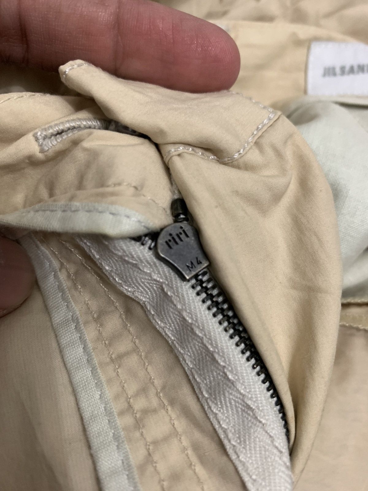Jil Sander Jil Sander By Raf Simons Beige Chino Pants Size US 36 / EU 52 - 7 Thumbnail