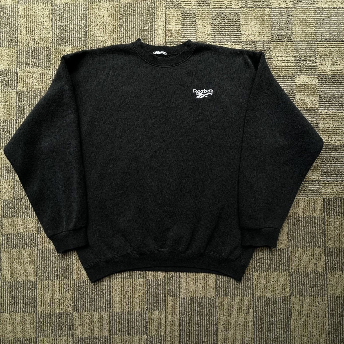 Reebok Vtg Reebok Embroidered Logo Pullover Crewneck Sweatshirt Size US S / EU 44-46 / 1 - 1 Thumbnail