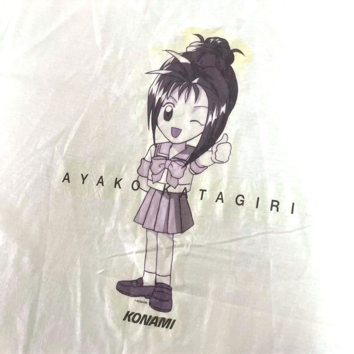 Playstation Vintage 90’s Tokimeki Memorial AYAKO KATAGIRI by Konami Tees Size US M / EU 48-50 / 2 - 2 Thumbnail