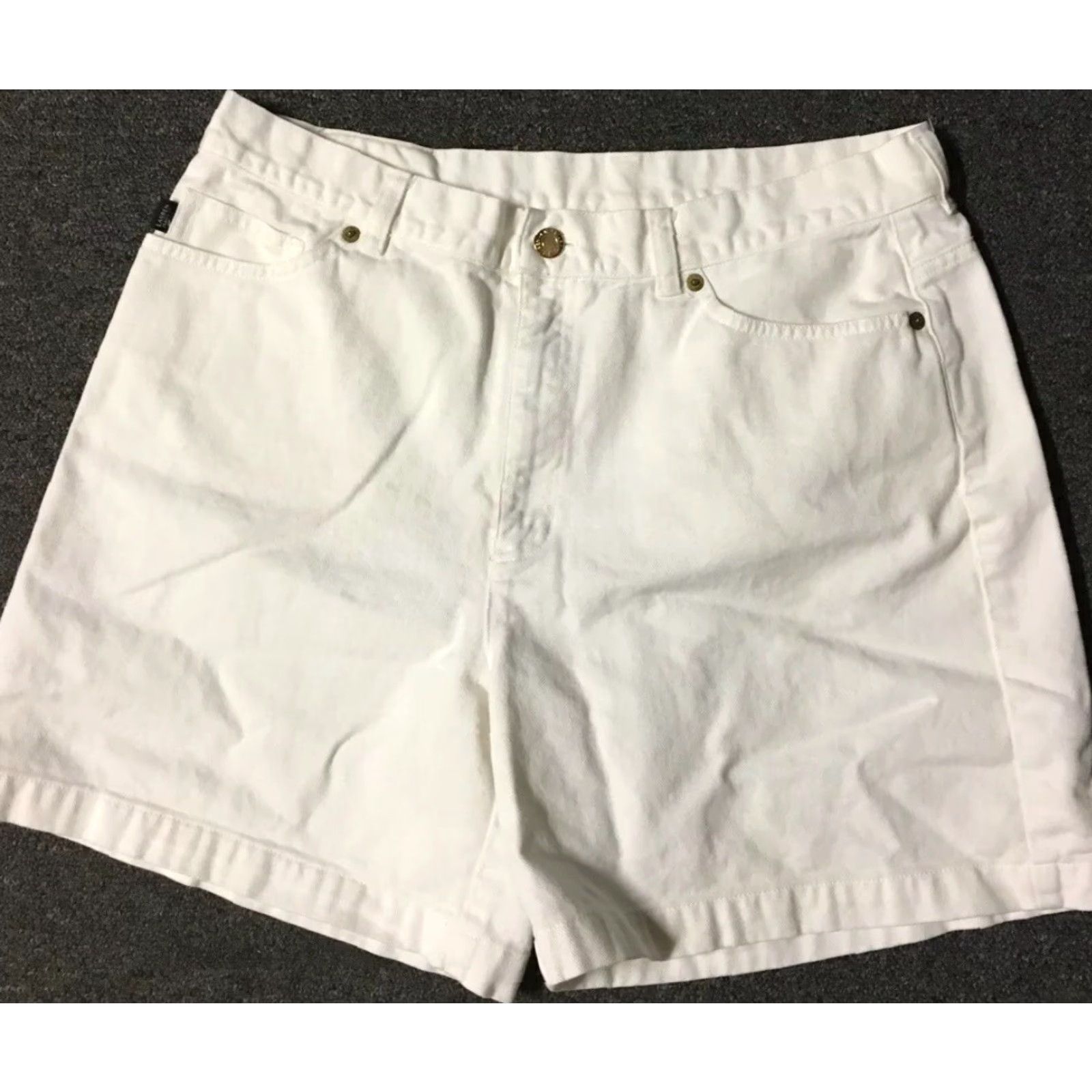 Polo Ralph Lauren VINTAGE Polo Ralph Lauren Shorts Women 12 White Sailing Nautical 90s Beach USA Size 34" / US 12 / IT 48 - 3 Thumbnail