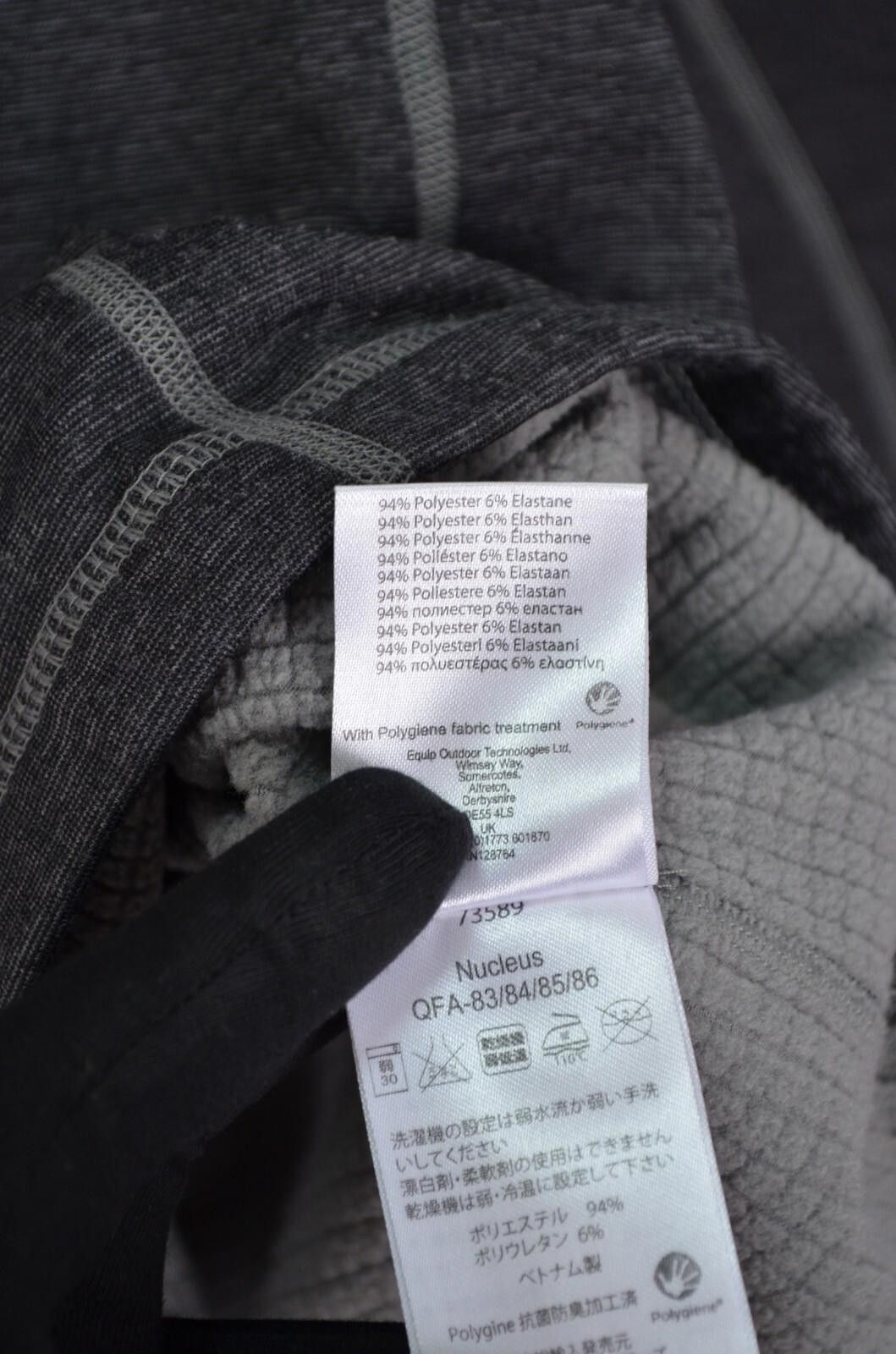 Rab RAB Nucleus Pull-on Mens Fleece Jacket Size S Grey 1/4 Zip Size US S / EU 44-46 / 1 - 5 Thumbnail