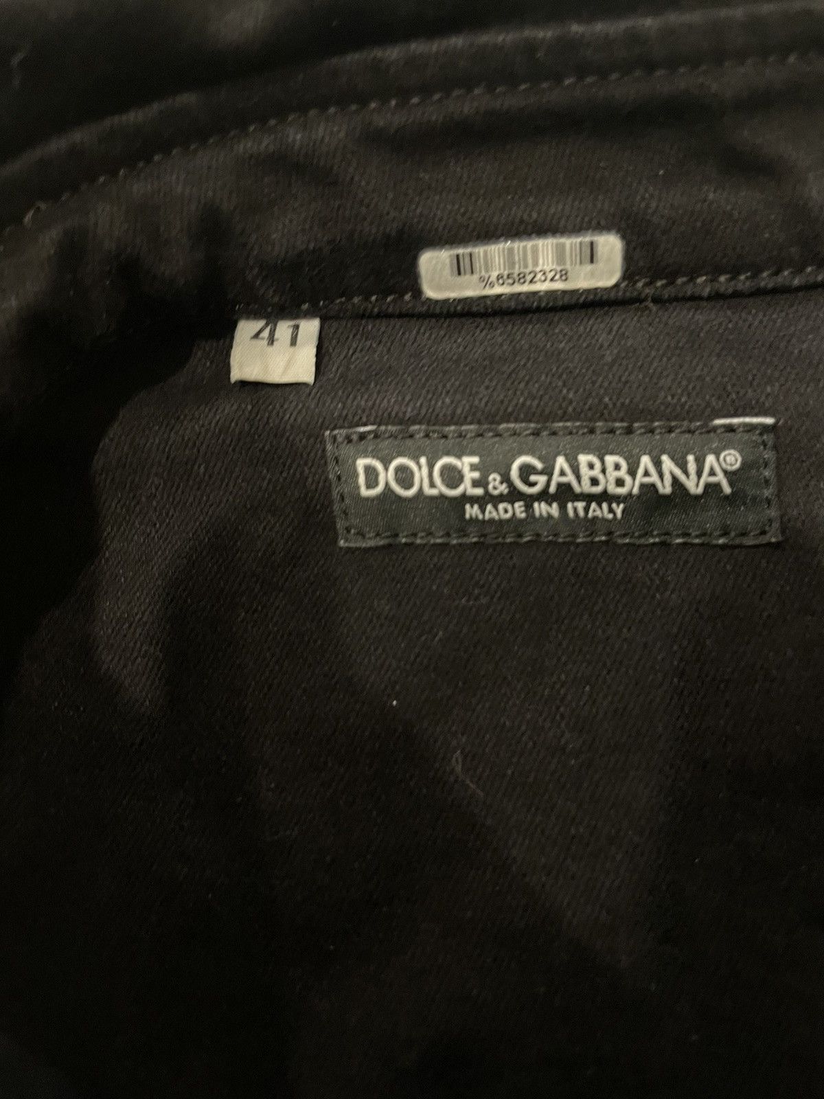 Dolce & Gabbana Dolce & Gabbana black denim jacket Size US S / EU 44-46 / 1 - 5 Thumbnail