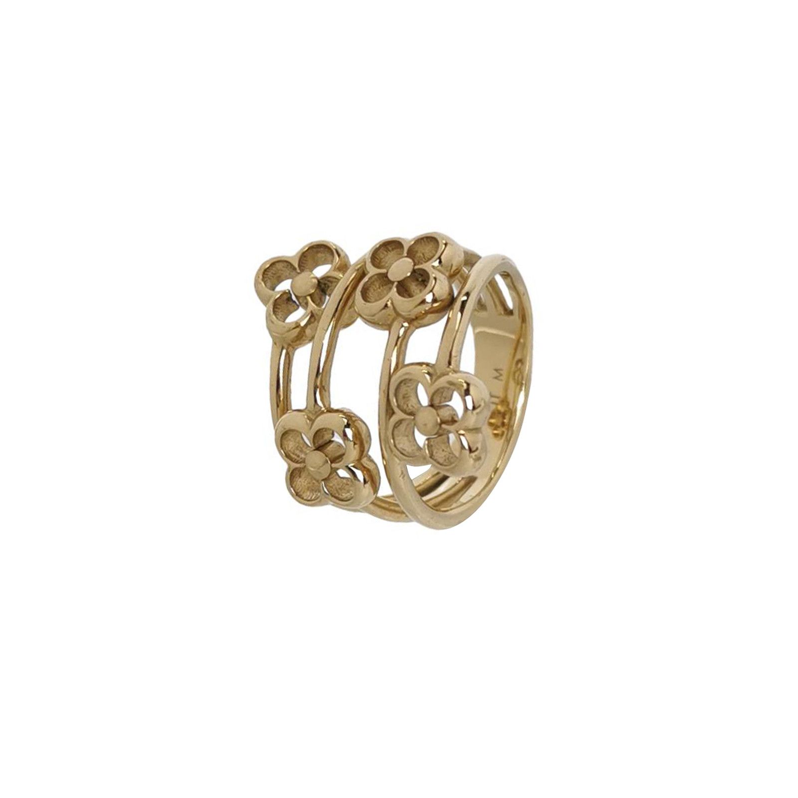 Louis Vuitton Louis Vuitton (LV) Floral Ring Size 10 -z2505 Size ONE SIZE - 1 Thumbnail