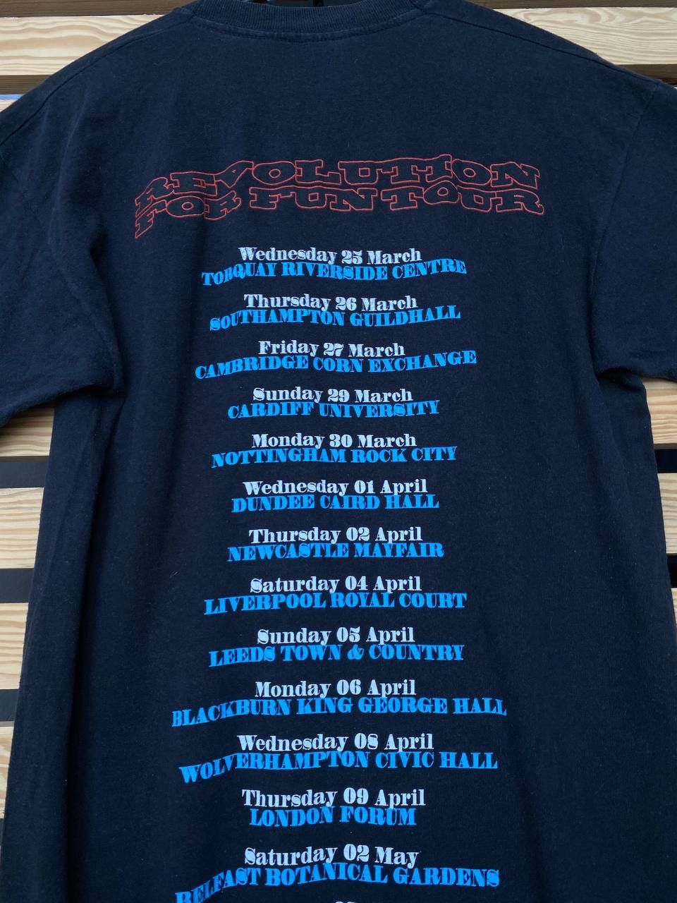 Band Tees KULA SHAKER 1998 Revolution For Fun Single Stitch Size US L / EU 52-54 / 3 - 5 Thumbnail