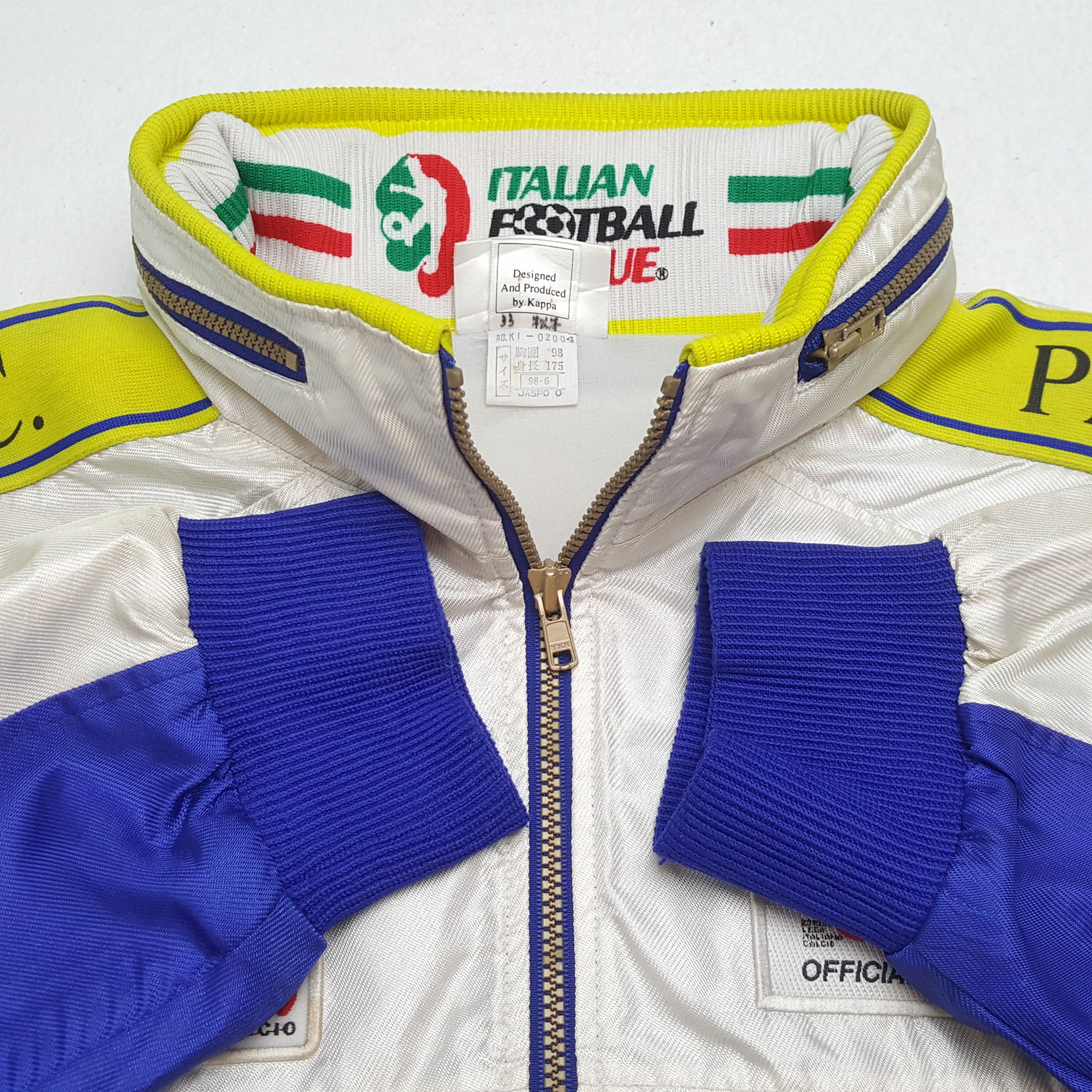 Vintage PARMA ITALIAN LEAGUE Football Club Jacket Size US L / EU 52-54 / 3 - 8 Thumbnail