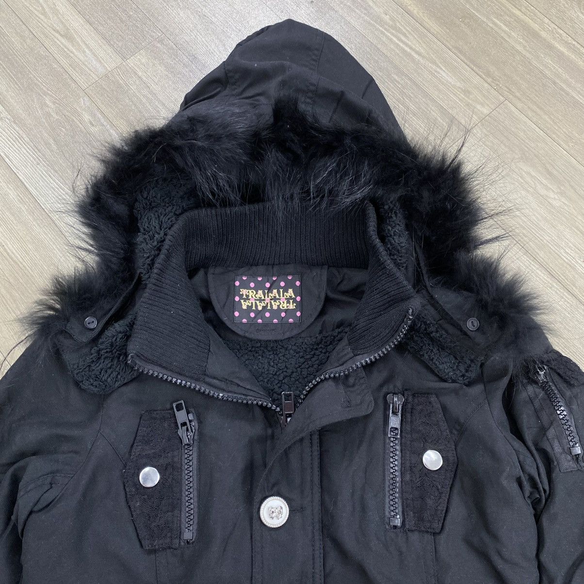 14th Addiction 2000s Tralala - Kmrii Goa Lgb Style Raccoon Fur Jacket Parka Size US M / EU 48-50 / 2 - 5 Thumbnail