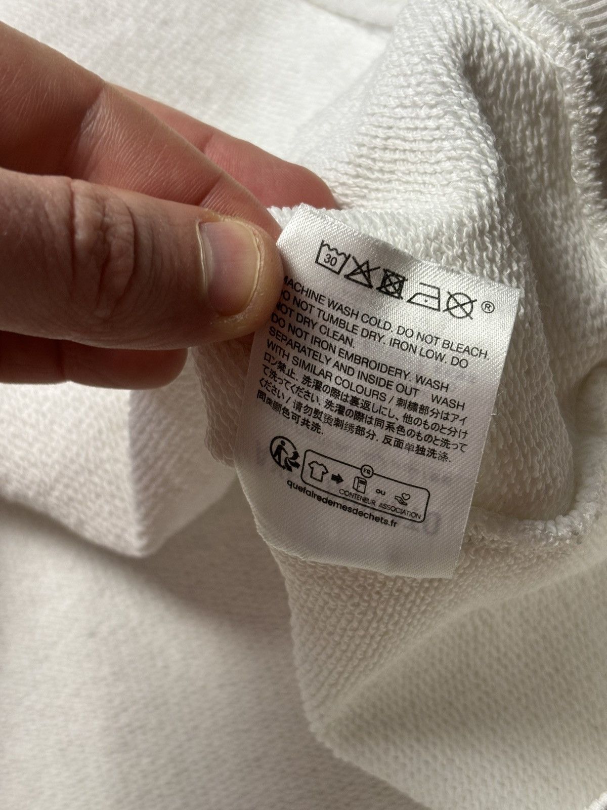 Axel Arigato Axel Arigato Men’s Adults White Pullover Oversize Hoodie XL Size US XL / EU 56 / 4 - 9 Thumbnail