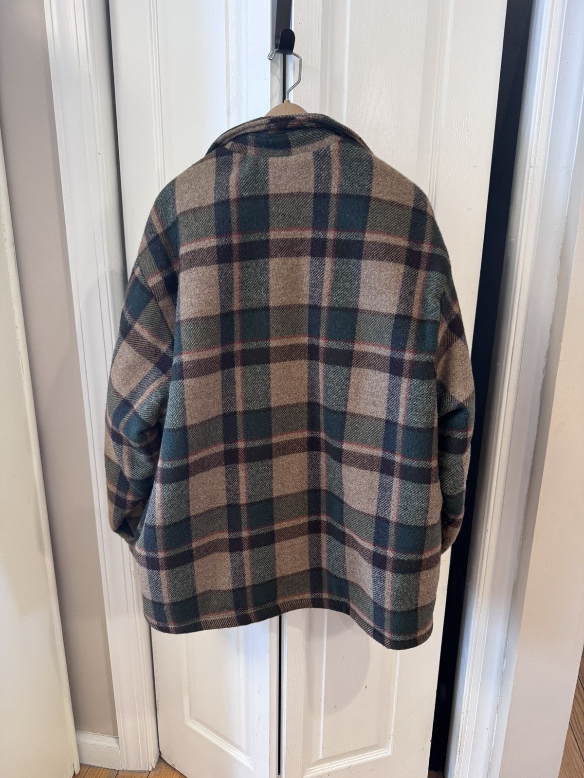 Woolrich Woolen Mills VTG Woolrich Wool Sherpa Lined Jacket Plaid Men’s Large USA Size US L / EU 52-54 / 3 - 6 Thumbnail