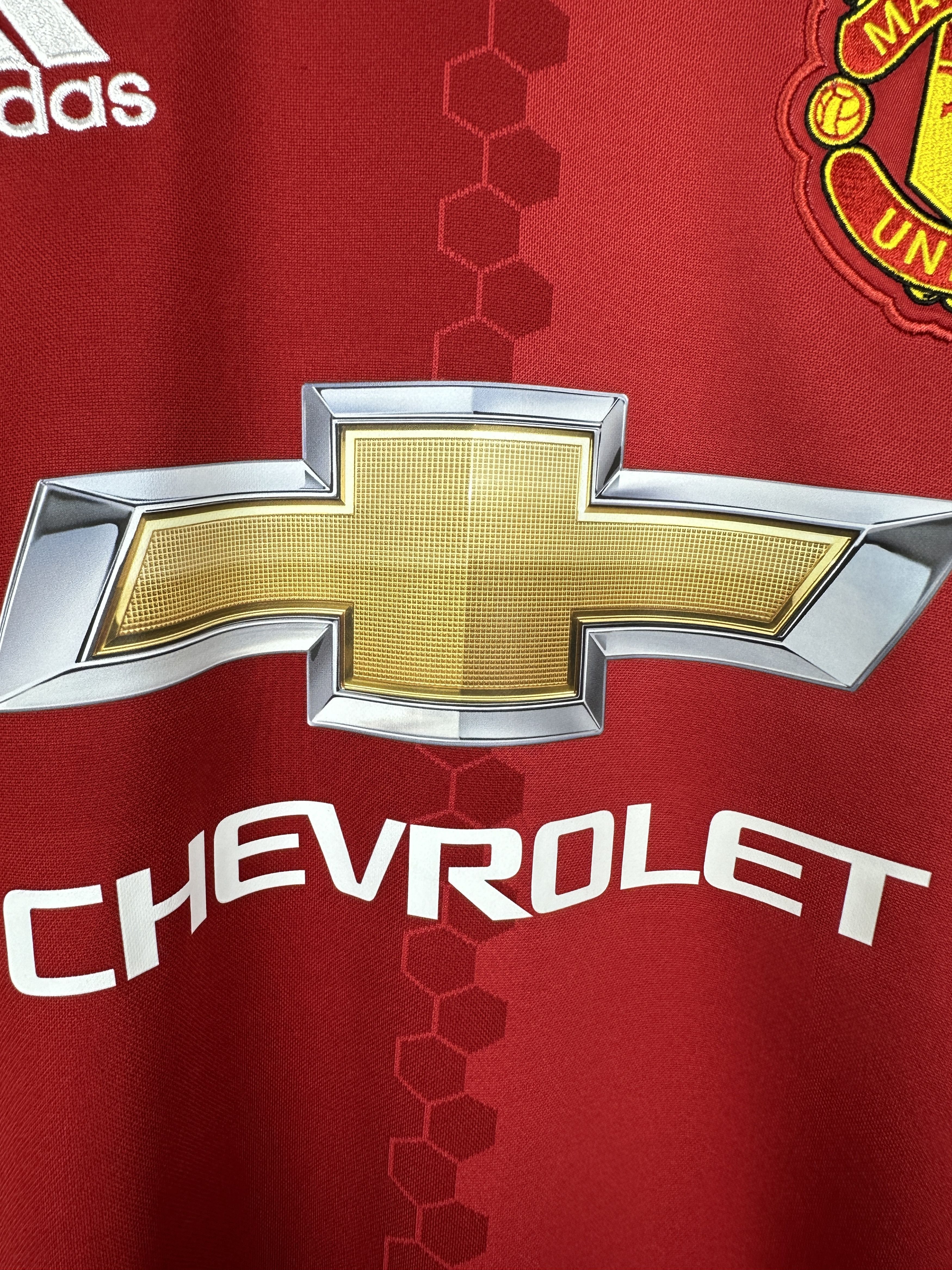 Adidas Ibrahimovic Manchester United Soccer Jersey Football Shirt Size US S / EU 44-46 / 1 - 7 Thumbnail