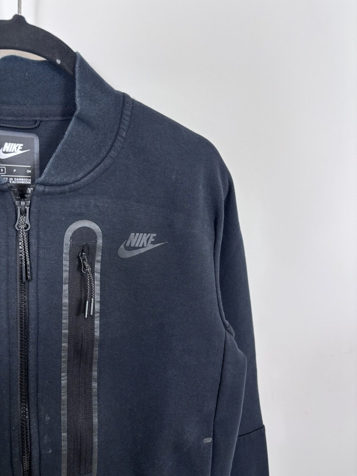 Nike Nike Tech Fleece Men’s Black Hype Full Zip Track Jacket Size US S / EU 44-46 / 1 - 6 Thumbnail