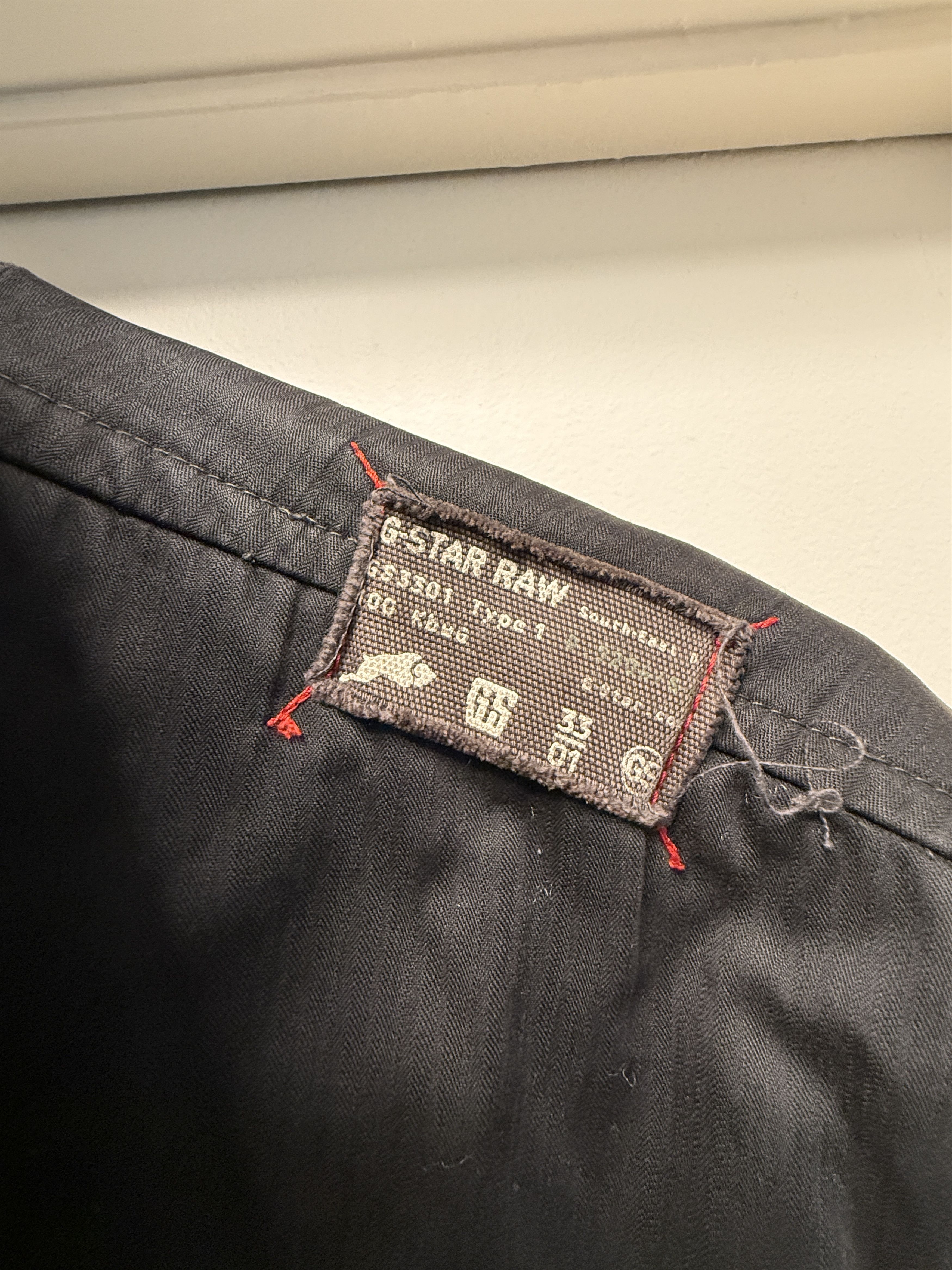 G-Star G-Star Raw GS 3301 Size US XXL / EU 58 / 5 - 6 Thumbnail