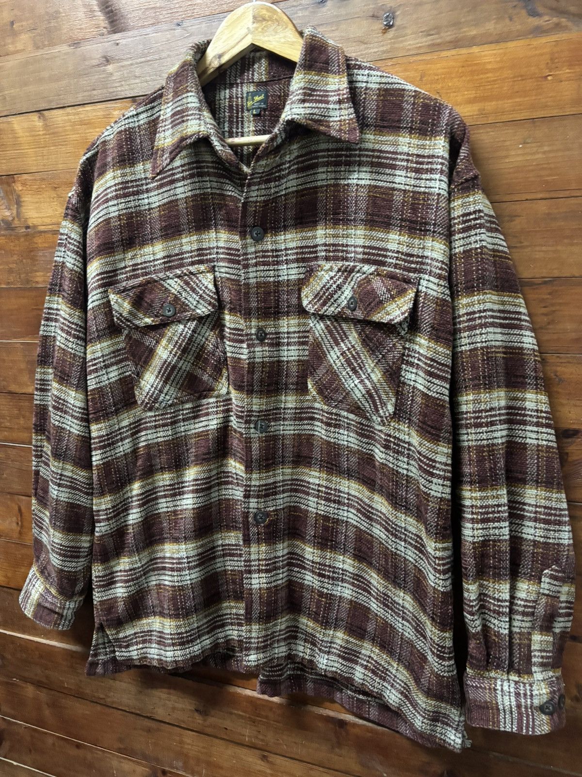 Japanese Brand Vintage tom short flannel shirt Size US L / EU 52-54 / 3 - 5 Thumbnail