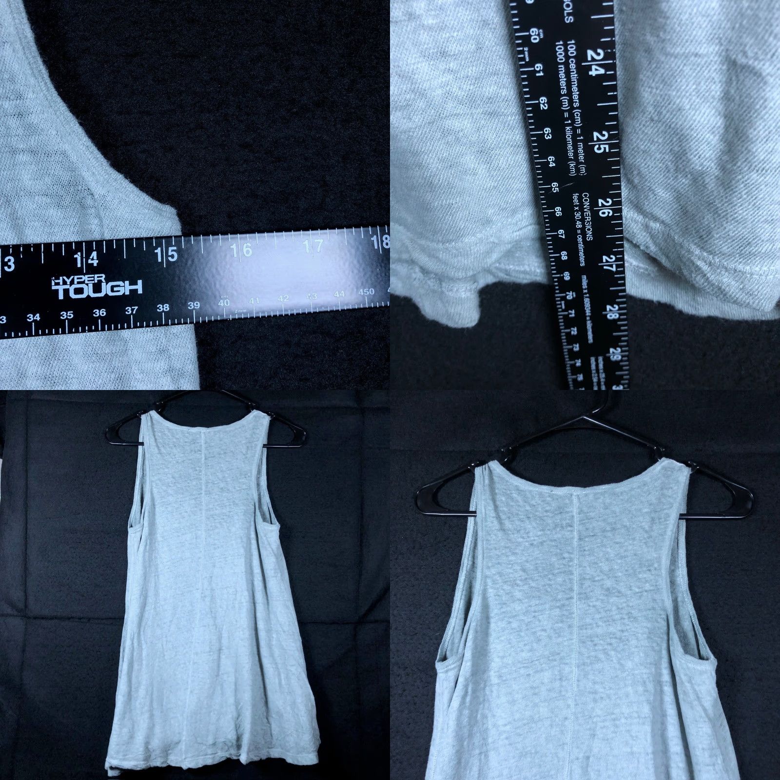 Anthropologie Anthropologie Akemi + Kin Womens Blouse Sleeveless Tank Linen Blend Small Blue Gray Boho Chic Casual Shirt Women Size S / US 4 / IT 40 - 8 Thumbnail