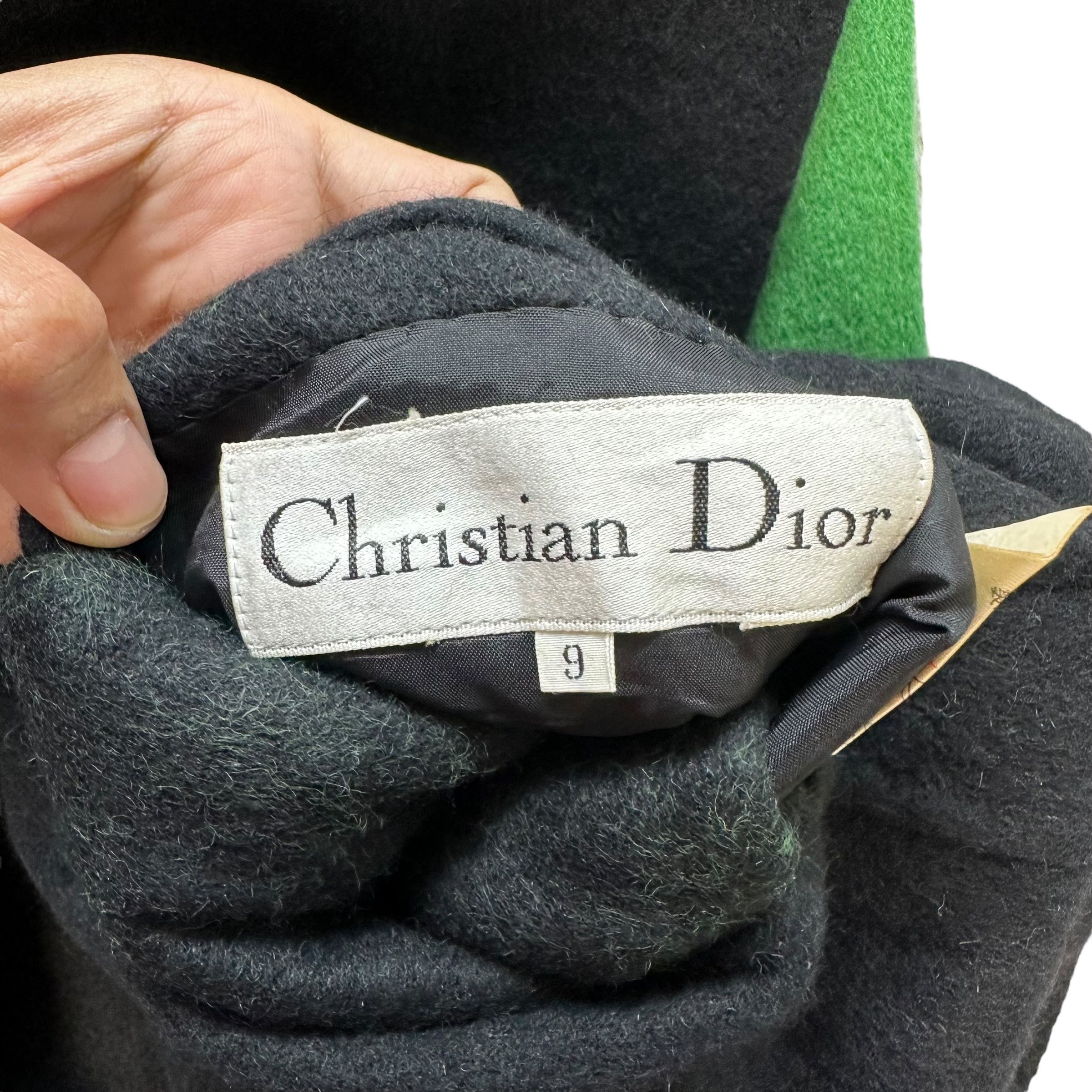 Christian Dior Monsieur Vintage Christian Dior Reversible Wool Cardigan #A37-0852 Size M / US 6-8 / IT 42-44 - 8 Thumbnail