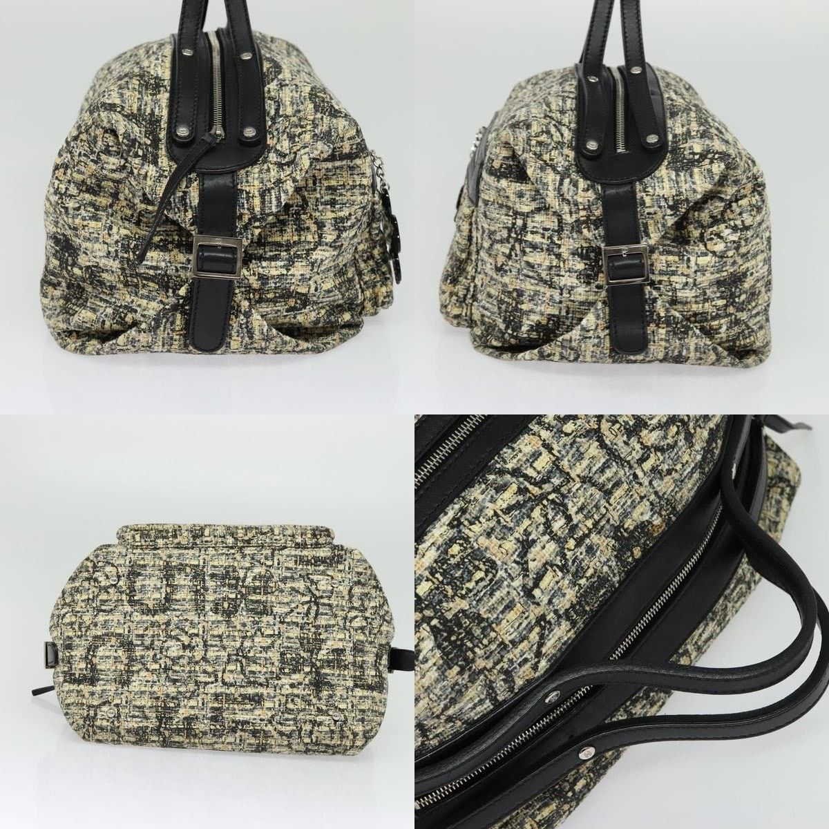 Chanel Chanel Classic Flap Tweed Handbag Size ONE SIZE - 3 Thumbnail