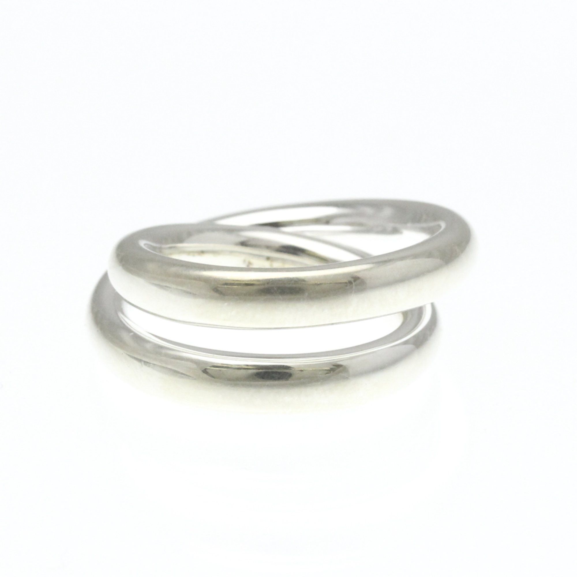 Hermes Vertige Ring Silver 925 Fashion No Stone Band Ring Silver