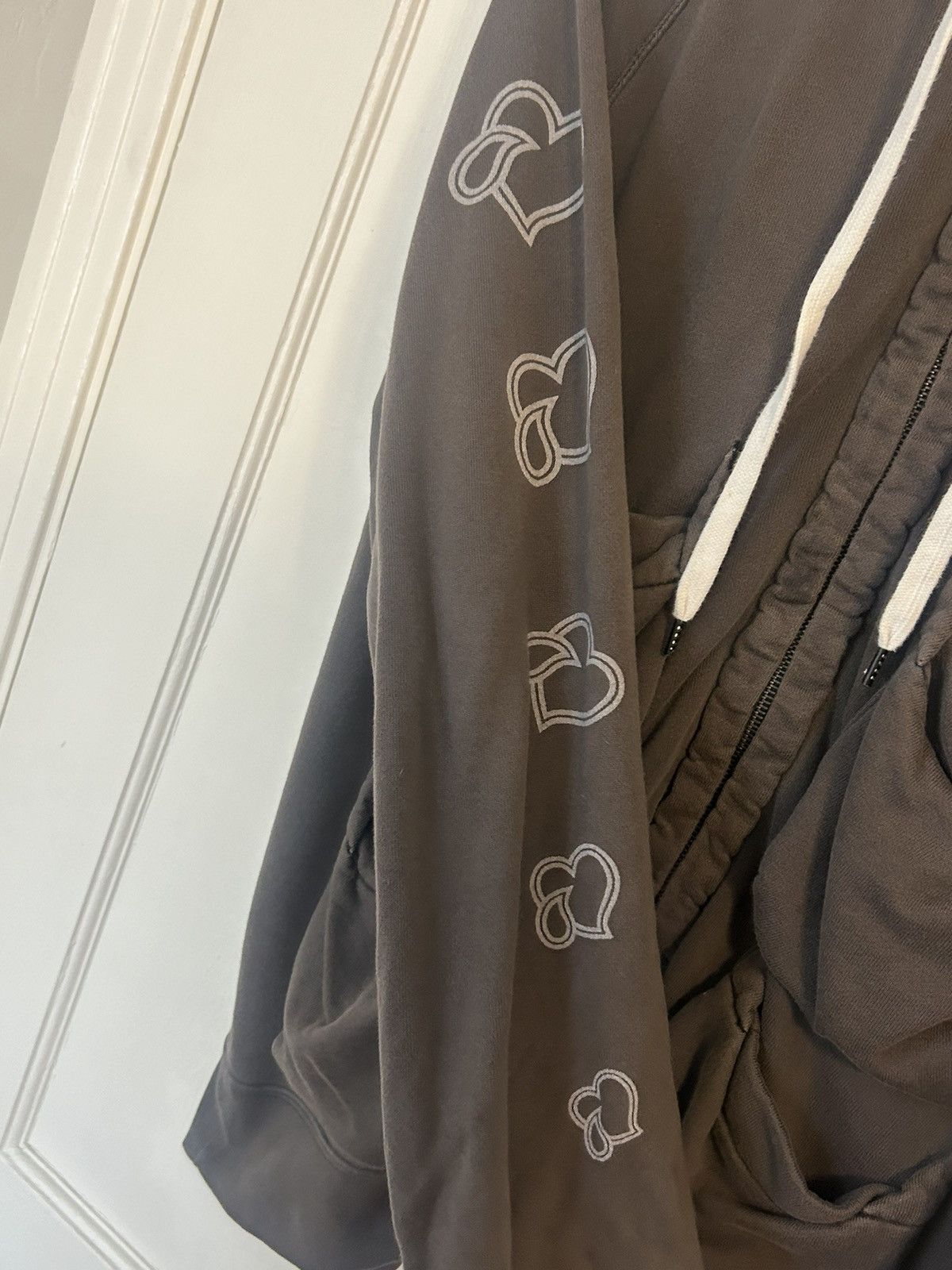 Number (N)ine Number (n)ine ss05 crying heart cargo hoodie | Grailed