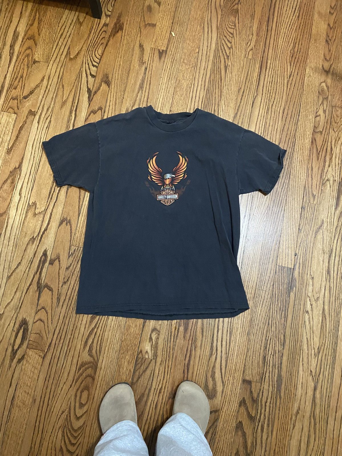 Harley Davidson Vintage harley davidson eagle t shirt Size US L / EU 52-54 / 3 - 1 Thumbnail