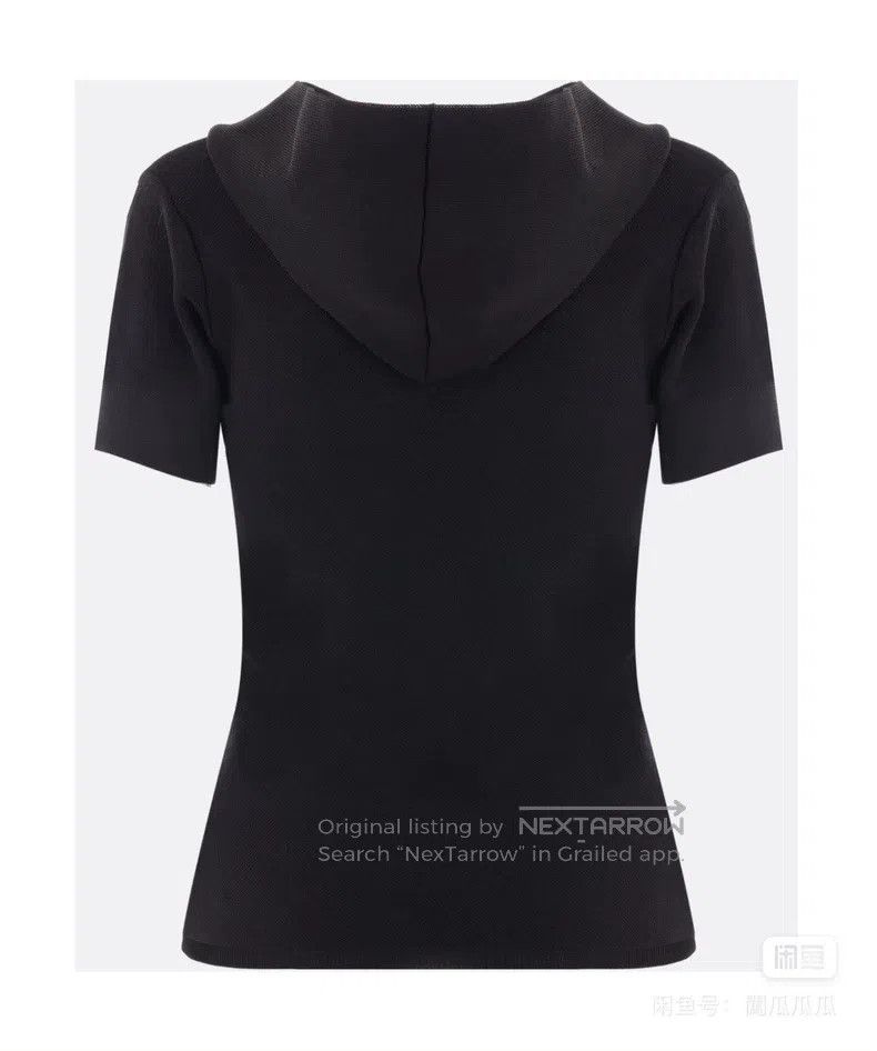 Alaia Alaia Women's short-sleeved hooded top Size S / US 4 / IT 40 - 5 Thumbnail