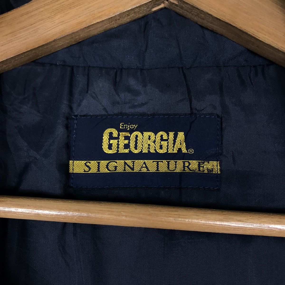 Japanese Brand 🔥Vintage Bomber Jacket Georgia Coffee Japan Made Size US M / EU 48-50 / 2 - 18 Thumbnail