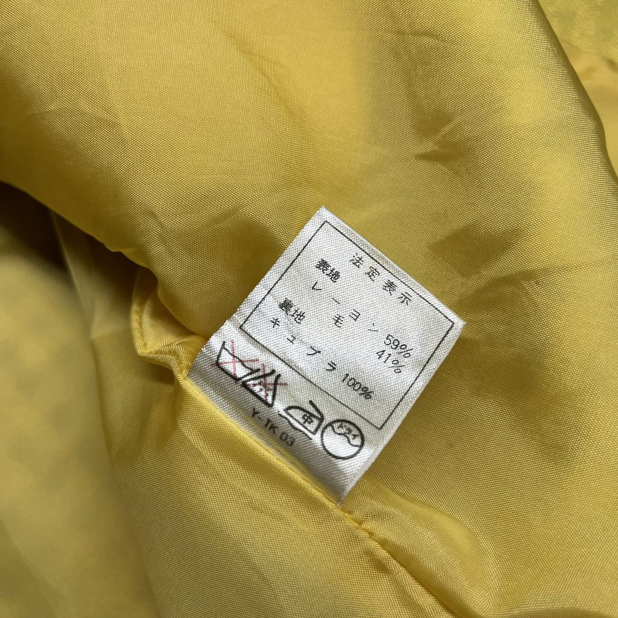 Christian Dior Monsieur A39 Vintage Christian Dior Pret-A-Porter Yellow Blazer Size US S / EU 44-46 / 1 - 20 Thumbnail
