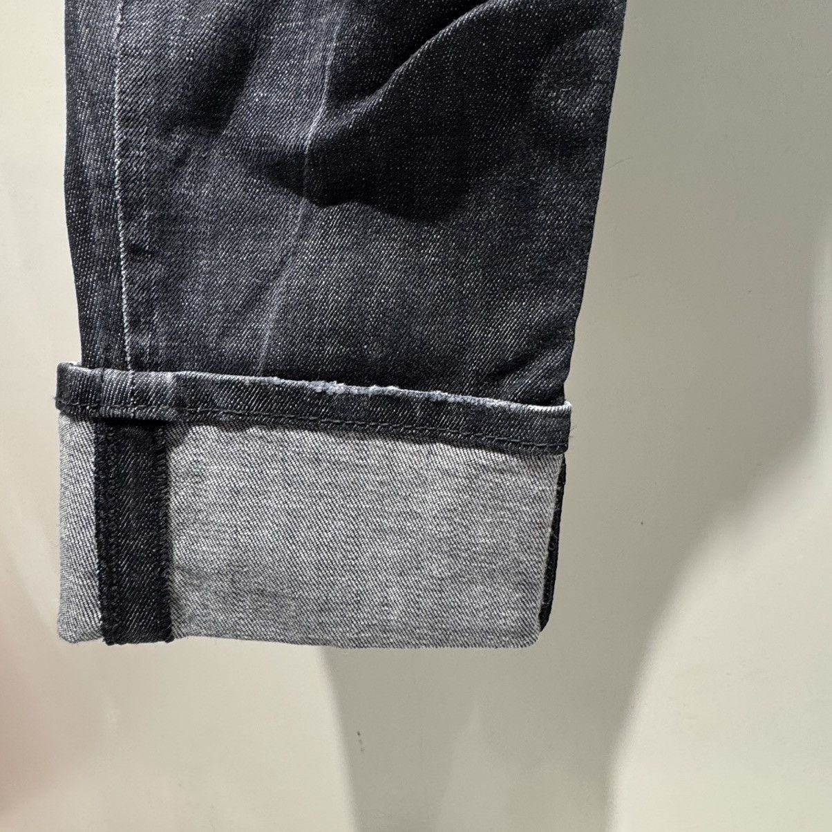 Dsquared2 NWT Dark Wash Distressed Cropped Jeans - BLACK, 46 Size US 30 / EU 46 - 8 Thumbnail
