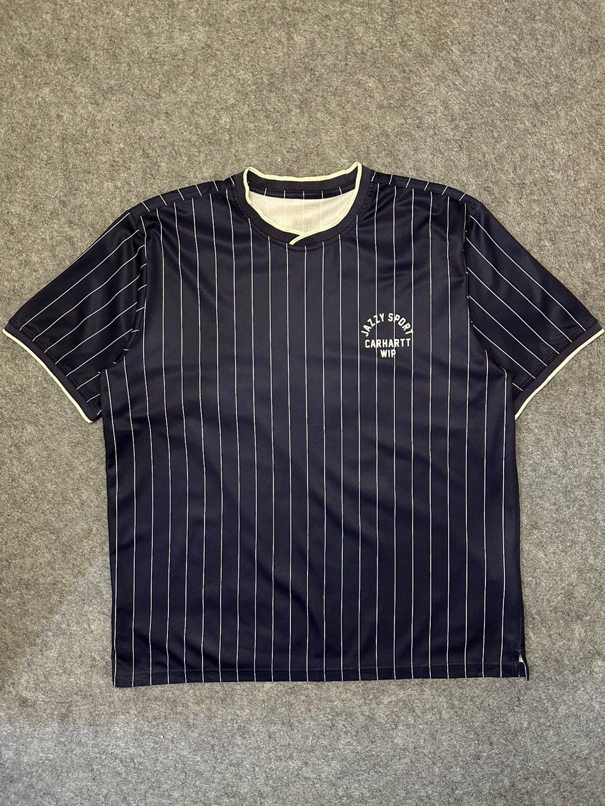 Carhartt Carhartt WIP x Relevant Parties Jazzy Sport pinstripe jersey Size US L / EU 52-54 / 3 - 1 Thumbnail