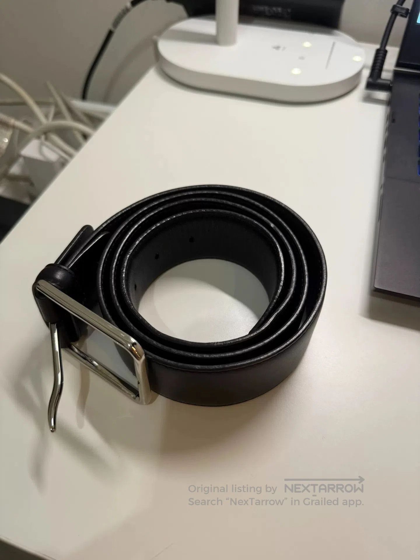 Montblanc Montblanc Black Business Men's Leather Belt. Size ONE SIZE - 3 Thumbnail