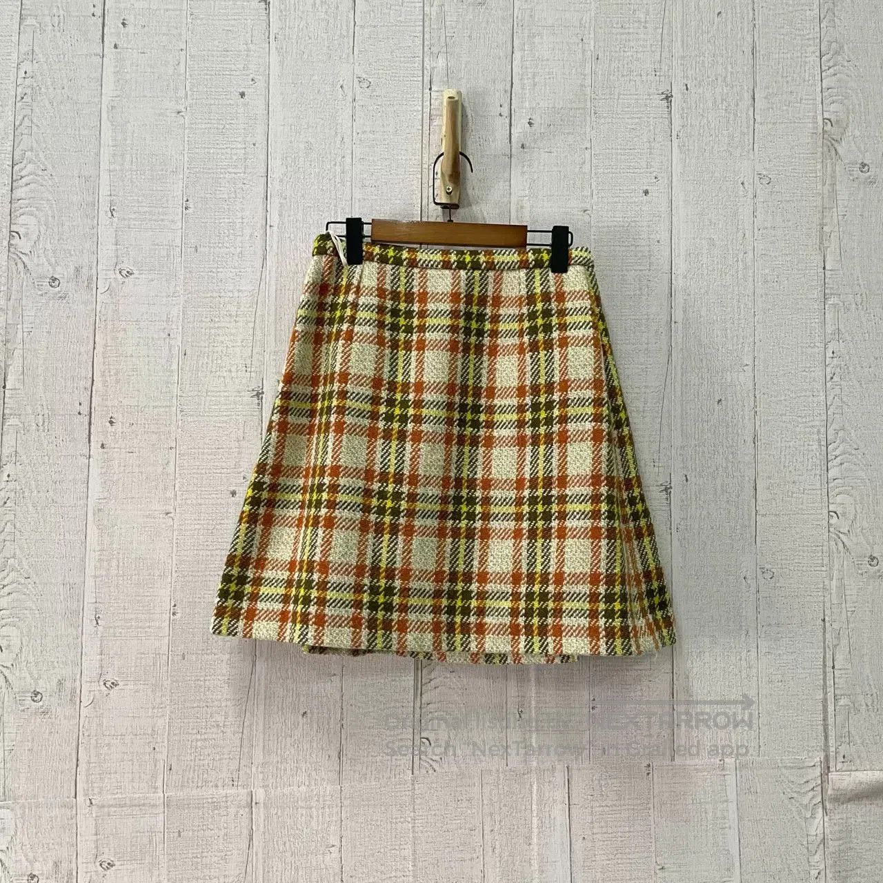 Gucci GUCCI Plaid Mini Skirt. Size 41" - 3 Thumbnail