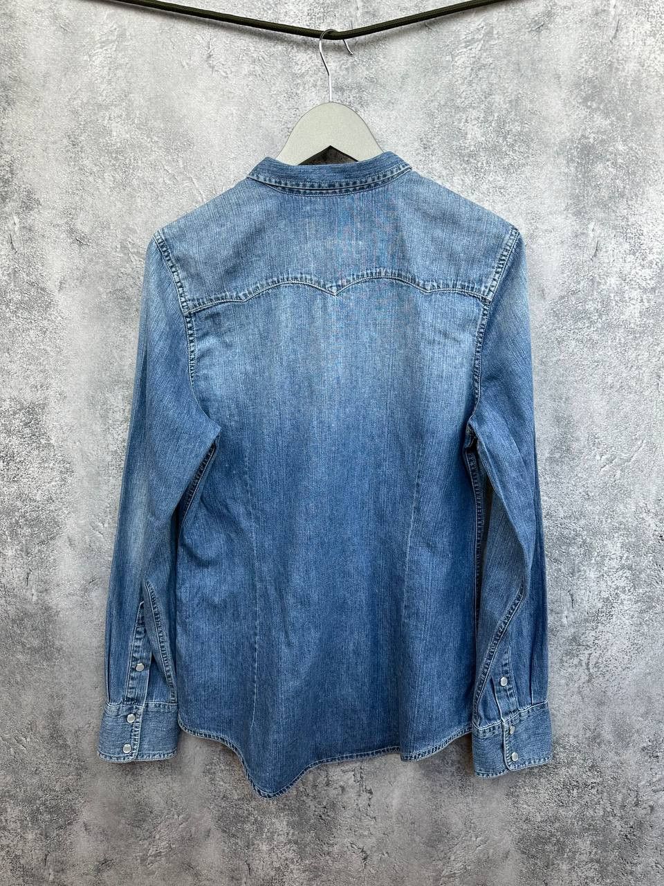 Levi's Vintage Clothing Levi’s Positively Superior Western Denim Shirt Pearl Snap Size L / US 10 / IT 46 - 2 Thumbnail
