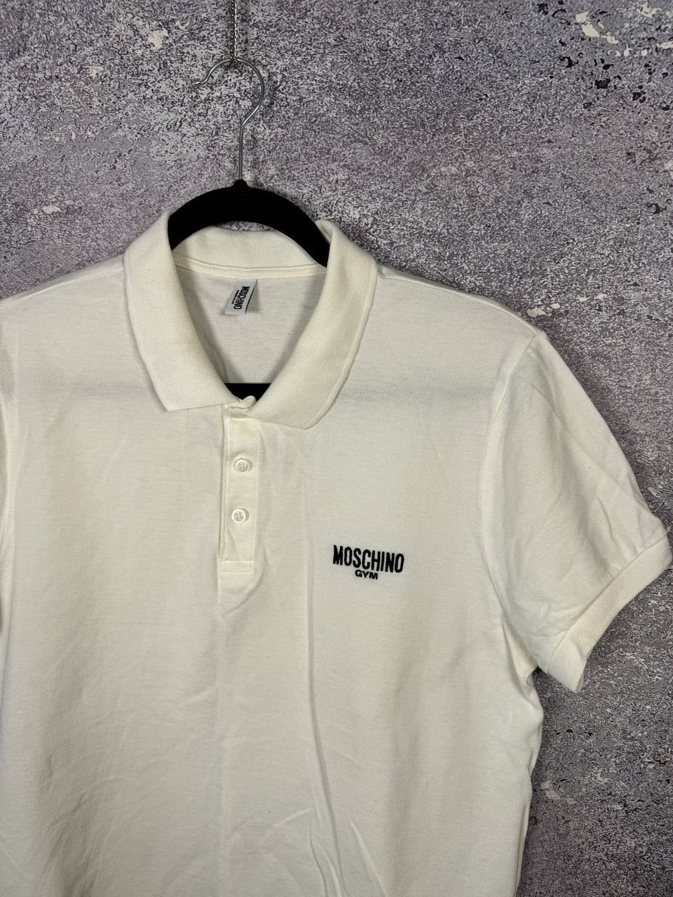 Moschino Moschino Gym Underwear White Polo Size US M / EU 48-50 / 2 - 2 Thumbnail