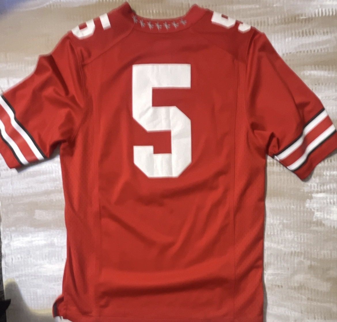 Nike Nike Ohio State Buckeyes Football Jersey (Fits Like Medium) Size US M / EU 48-50 / 2 - 4 Thumbnail
